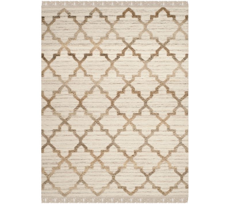 Tapis Kenya 152 X 244 Cm D'inspiration Marocaine Nora Beige