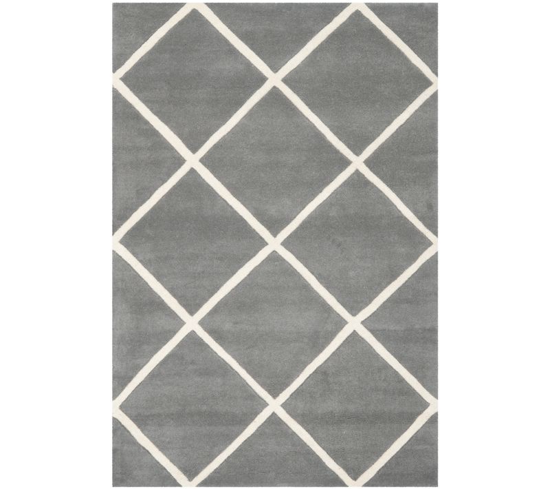 Tapis Chatham 122 X 183 Cm Contemporain Eliza Gris