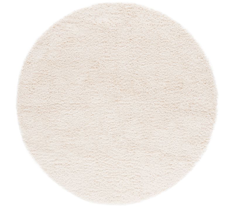Tapis Rond California Shag 201 X 201 Cm Shag Crosby Beige