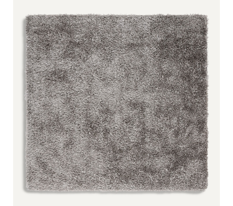 Tapis Nouvelle-orléans Shag 152 X 152 Cm Shag Mara Gris