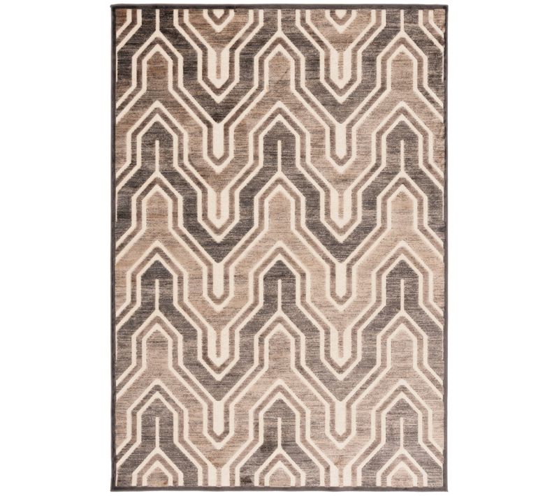 Tapis Paradis 160 X 229 Cm De Transition Grenada Gris