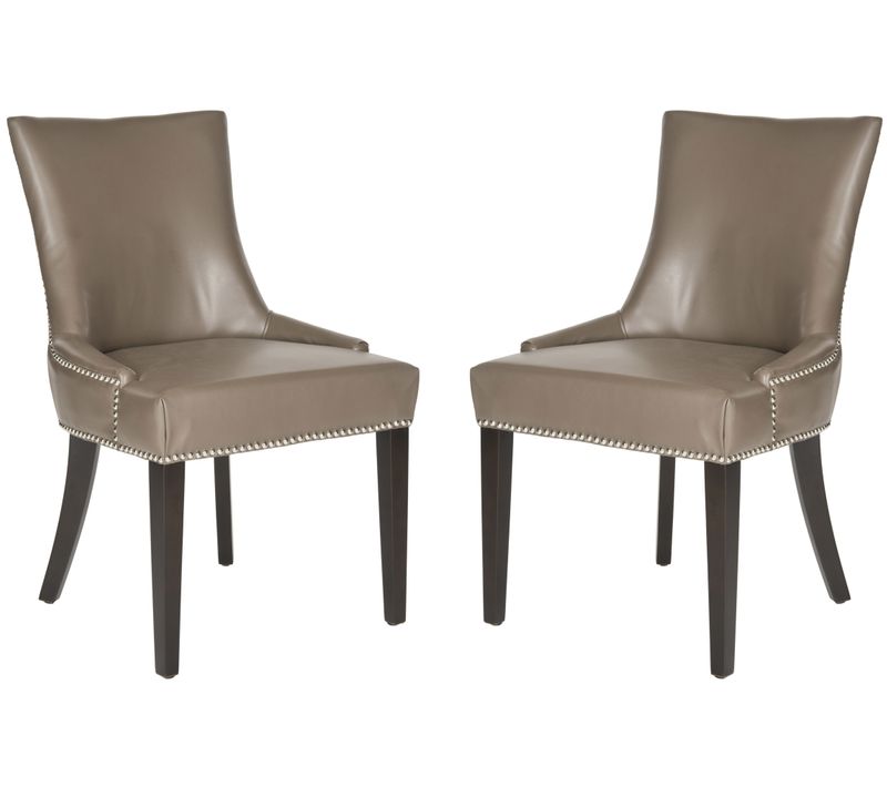 Chaises De Salle à Manger Marcelina Lot De 2 Gris Bois De Bouleau