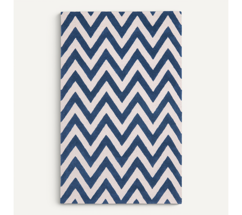 Tapis Cambridge 122 X 183 Cm Moderne Stella Bleu