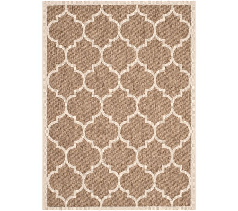 Tapis Cour 122 X 170 Cm Treillis Arista Marron