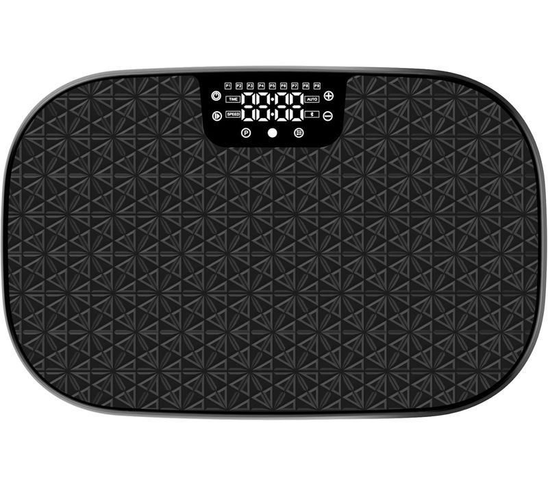 Plateforme Vibrante Fitness 200w, 199 Niveaux et Haut-parleur, Entraînement Domicile 150kg Max.