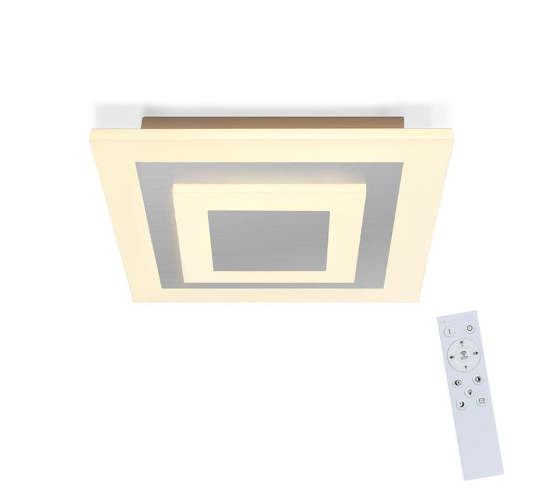 Plafonnier LED : Lampe De Salon 30 Cm, Dimmable 23 W, Moderne Avec Télécommande Pour Chambre