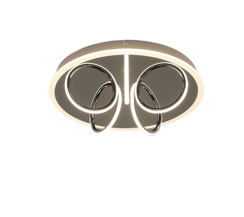 Plafonnier LED Salon Lumière Blanc Chaud 41w, 3000 K, 43 X 12,5 Cm Lampe Moderne