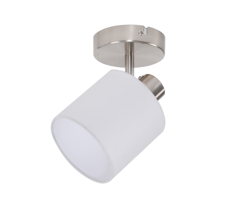 Spot Orientable 350° E14 Max 40 W Couloir Moderne Nickel Applique Murale Lampe