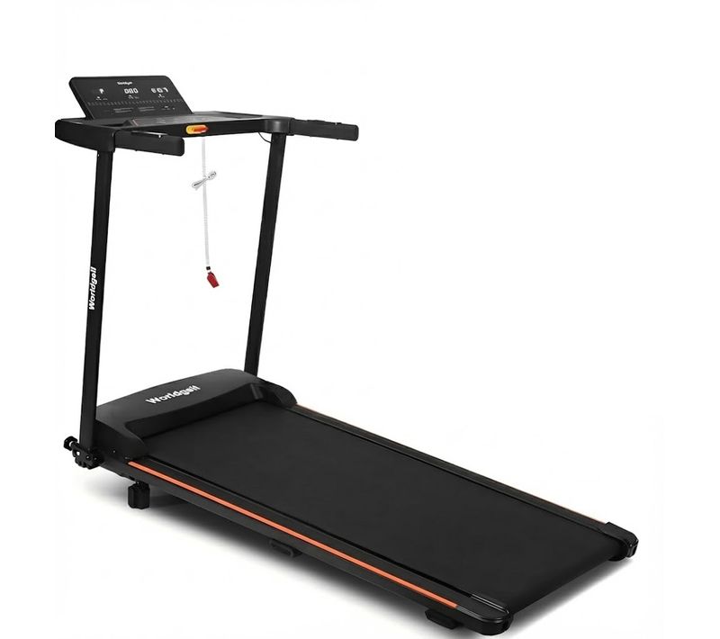Tapis De Course Pliable 14km/h - Walking Pad Bureau Avec Inclinaison 7%