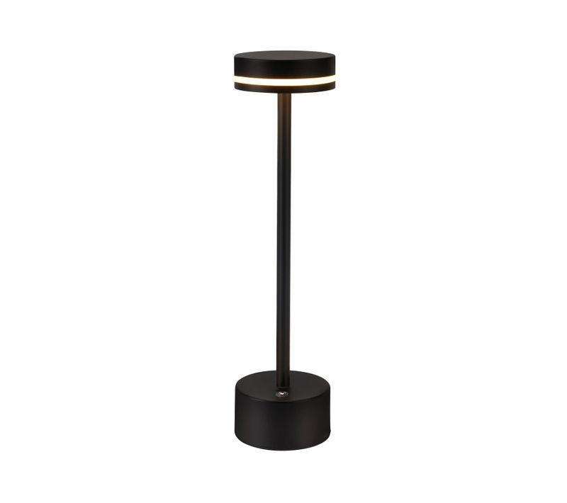 Lampe De Table LED Sans Fil , Lampe De Chevet à Intensité Variable 3 000 k-6 500 k Avec Port USB-c