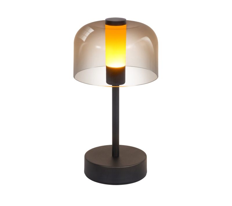 Lampe De Chevet à LED à Piles Et Intensité Variable Sans Fil Rechargeable USB-c 1800k-6500k