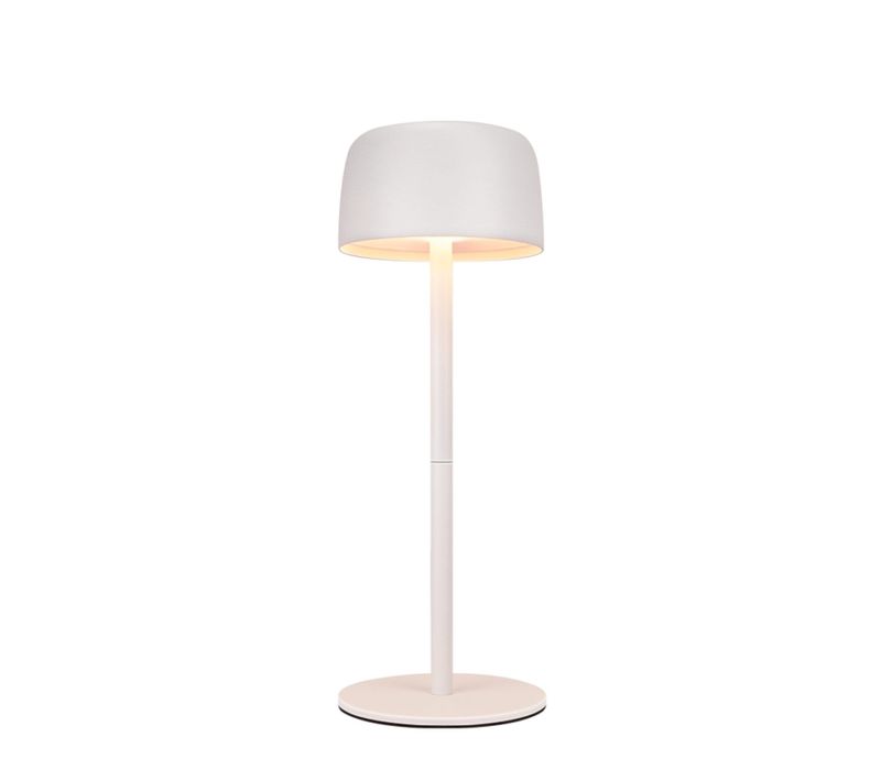 Lampe De Table LED Sans Fil, Lampe De Chevet à Réglage Continu Avec Batterie