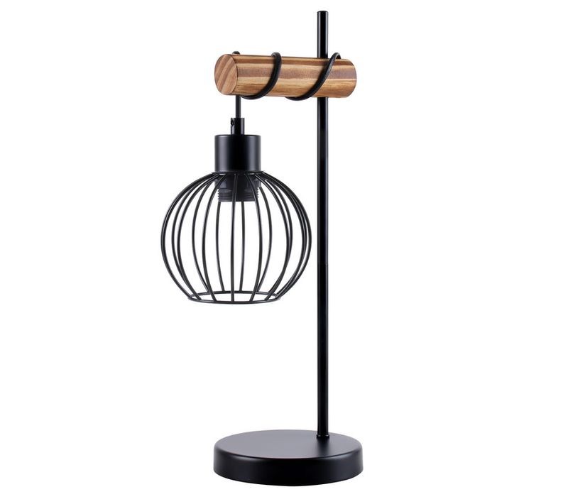 Lampe De Table Vintage Salon Lampe De Chevet E27 Lampe De Table Rétro 1 Lumière Au Design Industriel