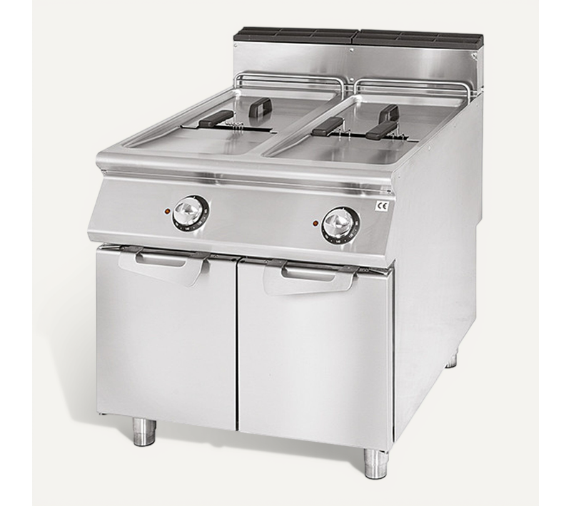 Friteuse Électrique, Capacité 2x 17 Litres