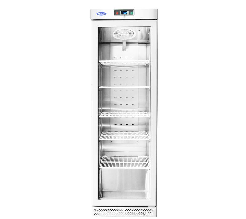 Armoire Réfrigérée Positive Vitrée 380 L - Couleur Blanche -