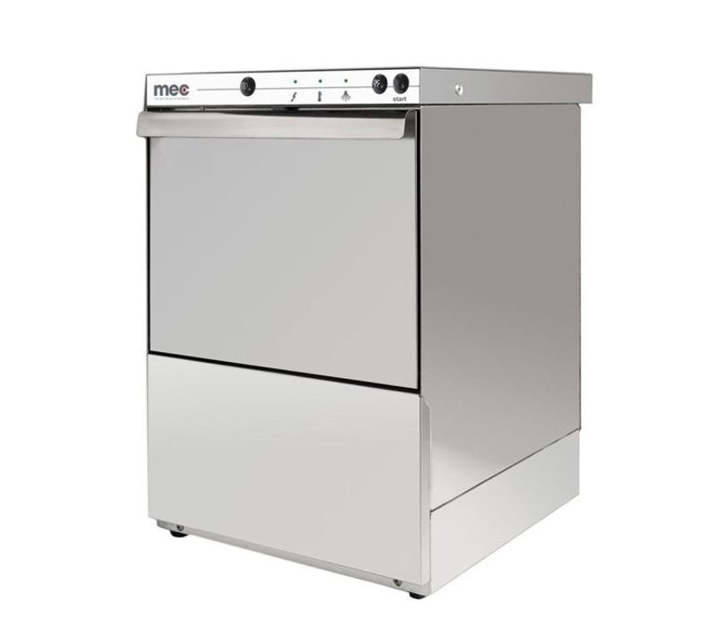 Lave-vaisselle Professionnel Triphasé T500-trif-dd Avec Doseur De Produit De Lavage Et De Rinçage -