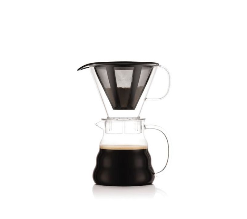 Melior Cafetiere, Filtre Permanent Maille Inox, 5 Tasses, 0.6 L