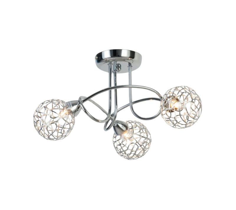 Plafonnier Design 3 Boules Aphyse