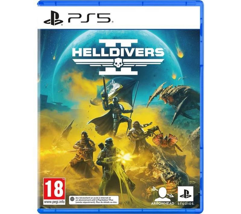 Helldivers Ii (ps5) – Shooter Coop Tactique, 4 Joueurs, Standard