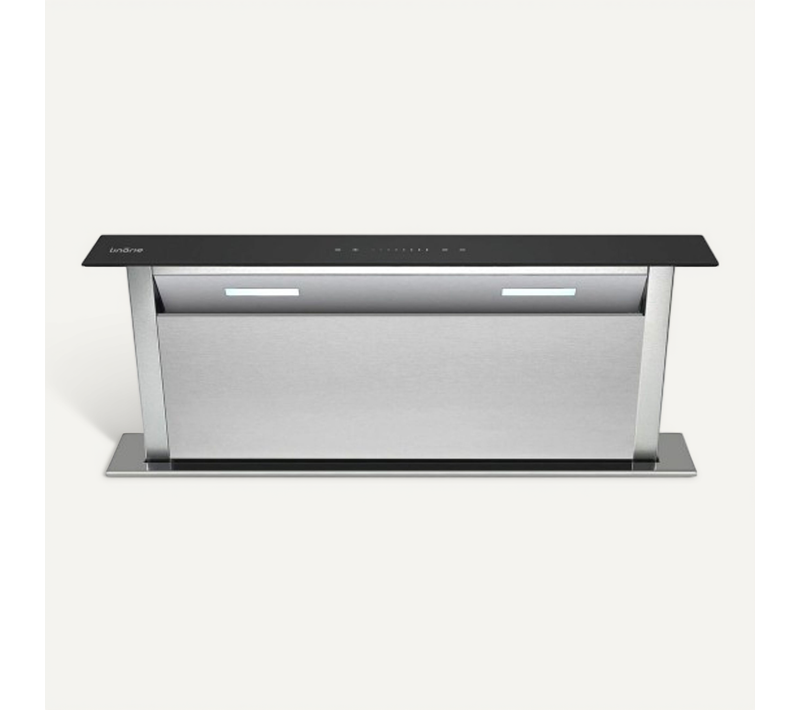 Hotte De Plan De Travail Rahp9x 90 Cm Inox Et Verre