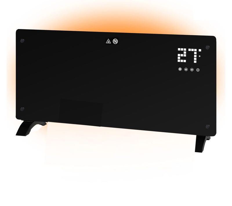 Radiateur Électrique 2000w, Silencieux Avec Télécommande Et Thermostat.