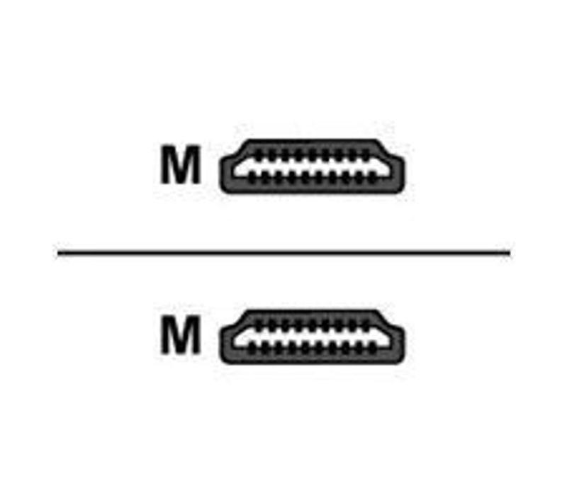 Câble Vidéo/audio Hdmi High Speed Gold 2 M