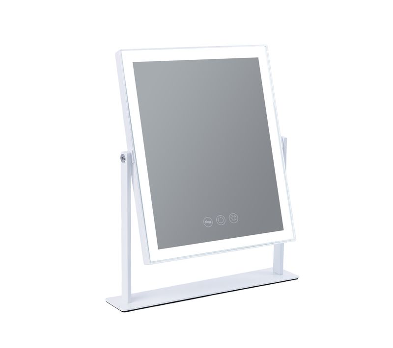 Miroir de maquillage hollywood coiffeuse avec lumineux 25x30cm - Bande lumineuse