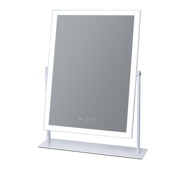 Miroir de maquillage hollywood coiffeuse avec lumineux 30x41cm - Bande lumineuse