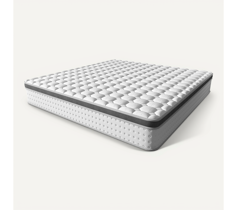 Matelas Ressorts ensachés 160x200 Cm Accueil Mémoire De Forme Épaisseur 25 Cm