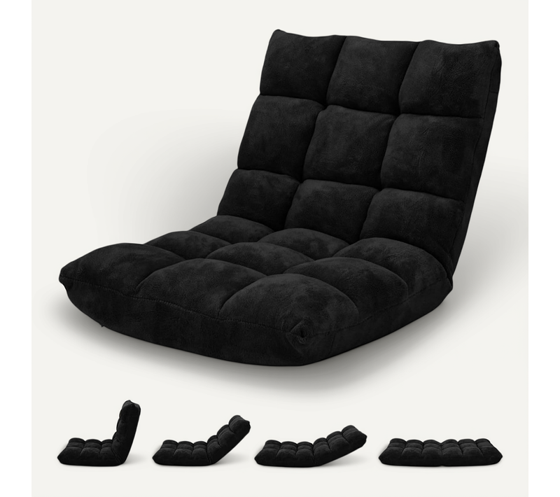 Canapé Paresseux Tatami Pliable Chaise De Plancher Coussin De Chaise De Lit, 105x56x15 Cm