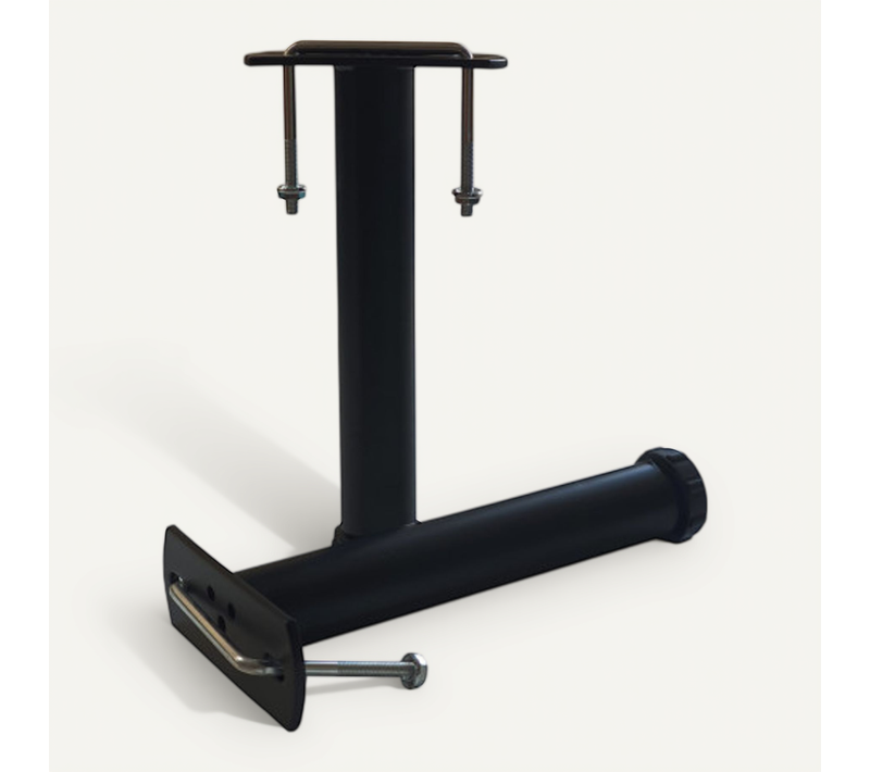 2 Pieds De Liaison Métal H 21 à 32 Cm Pour Sommier Métal