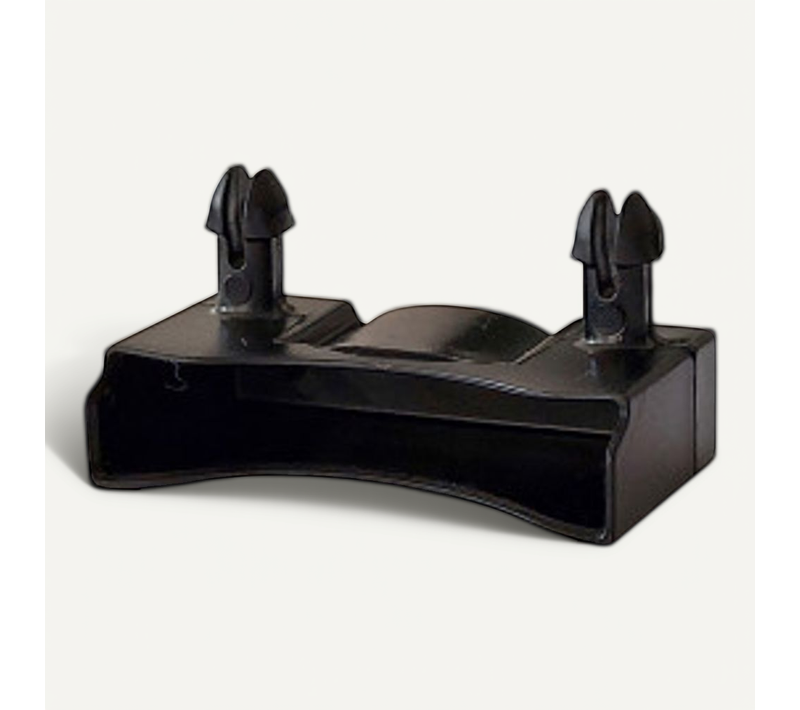 Lot De 1 Embout Noir Pour Lattes 48 X 8 Mm