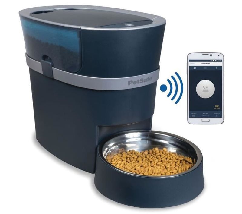 Petsafe - Distributeur De Croquettes Automatique Connecté Smart Feed Pour Chien/chat,