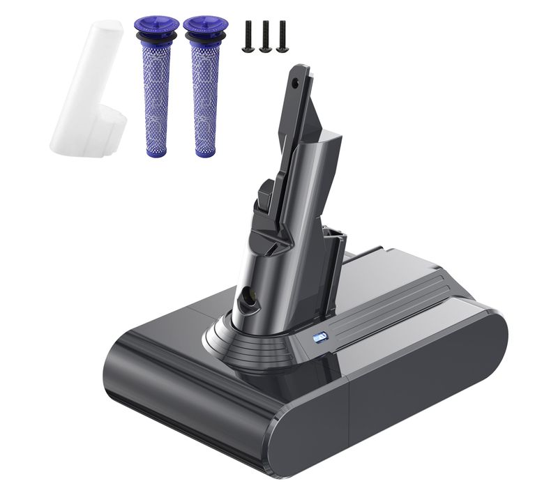 Batterie Pour Dyson Aspirateurs V7 Sv11, 4600mah, Avec 2 Filtres