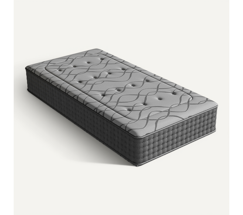 Matelas à Ressorts 90x200cm 7 Zones Fermeté H3/H4 Epaisseur 30 cm