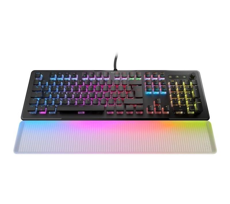 Clavier Filaire - Optique Et Mécanique - Roccat - Vulcan Ii Max - Azerty - Rétro-éclairage - Noir