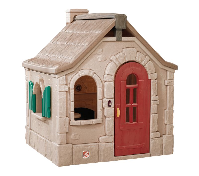 Step2 Storybook Cottage Maison Enfant En Plastique - Maison De Jeux Pour L’extérieur Ou L’intérieur