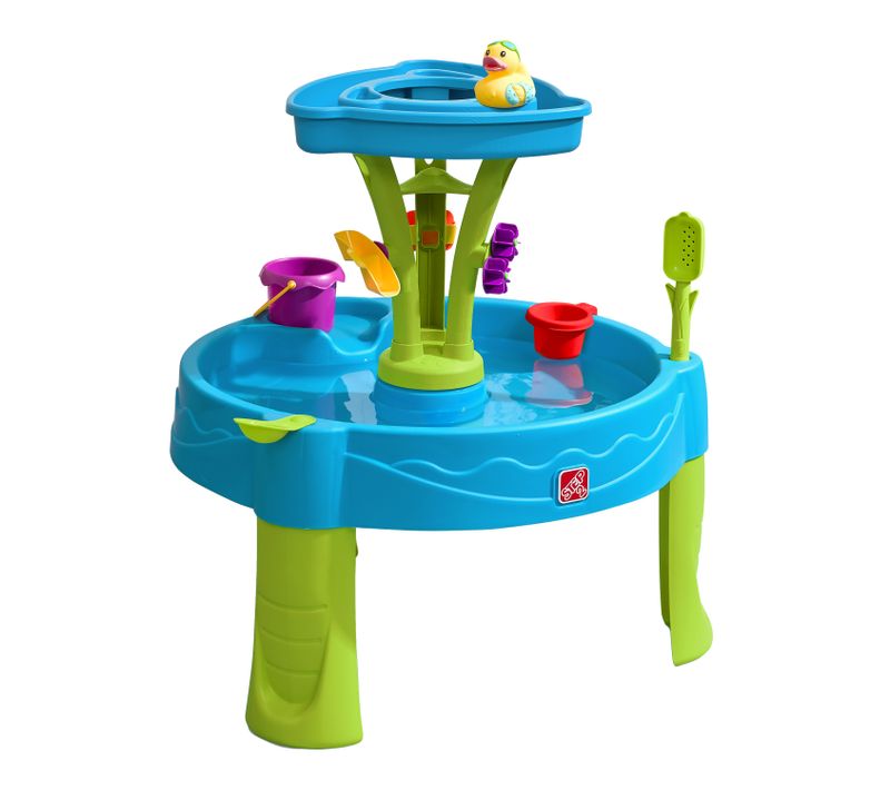 Step2 Summer Showers Splash Table D'eau Avec 8 Accessoires - Table Jeux D' Eau Pour Plusieurs