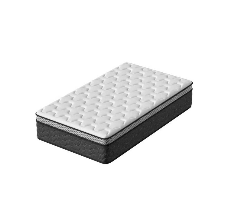 Matelas Ressorts 90x190 Cm, Confort, 7 Zones - 25 Cm D'épaisseur