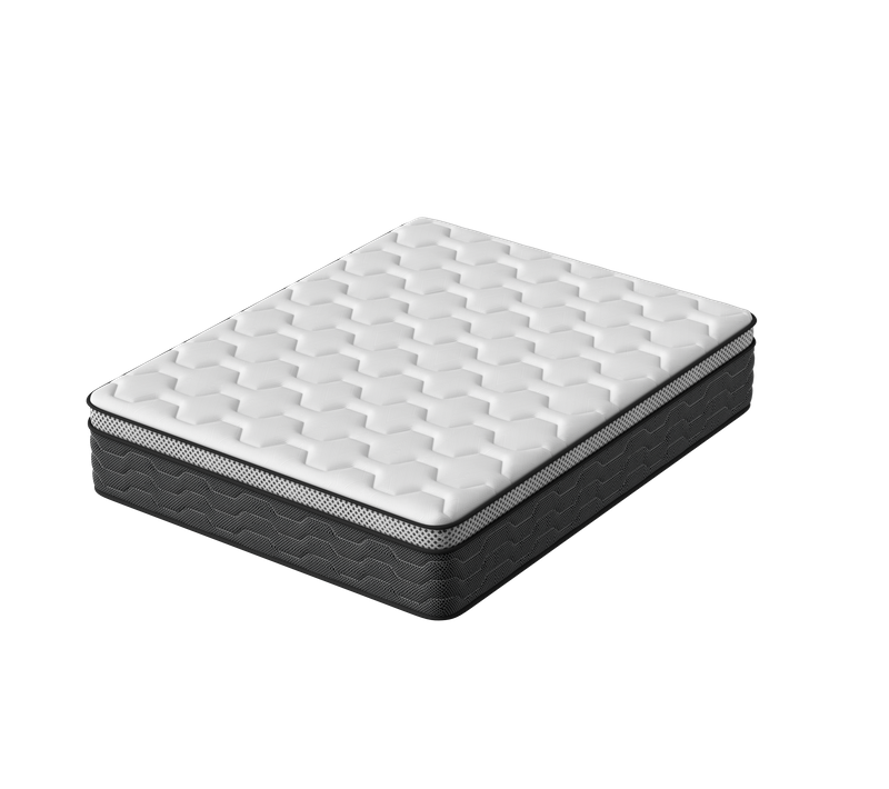 Matelas Ressorts 140x190 Cm, Confort, 7 Zones - 25 Cm D'épaisseur