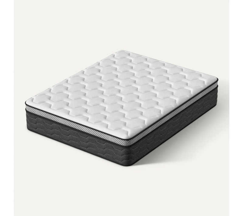 Matelas Ressorts 160x200 Cm, Confort, 7 Zones - 25 Cm D'épaisseur