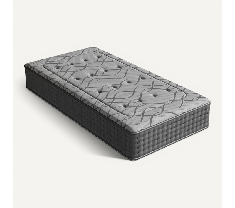 Matelas Ressorts 90x200 Cm De Forme En Mousse Et Ressorts, 30 Cm épaisseur
