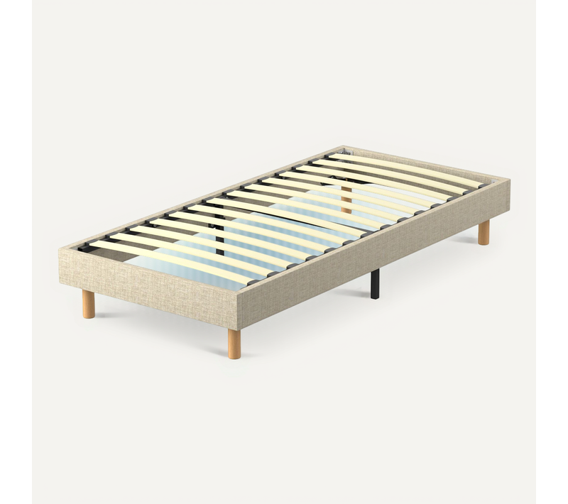 Sommier déco 90x190 cm en kit, 14 Lattes