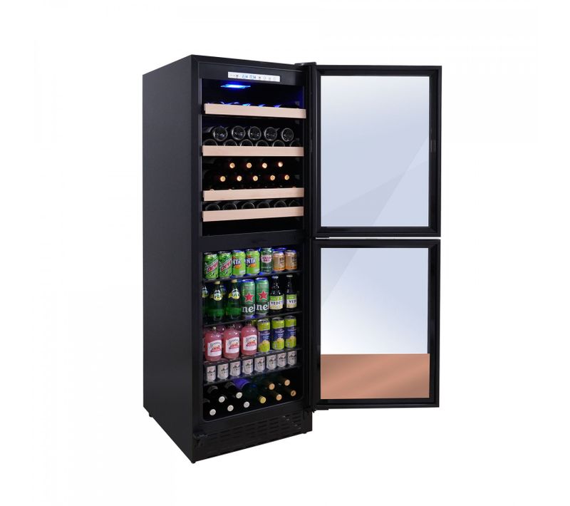 Cave à Vin Service Agcv140vn2z2d Multi-températures Lecépage 220 Bouteilles 2 Portes 438 Litres