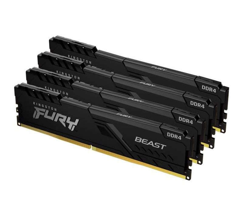 Mémoire Fury Beast 32 Go (4 X 8 Go) Ddr4 3200 Mhz Cl16
