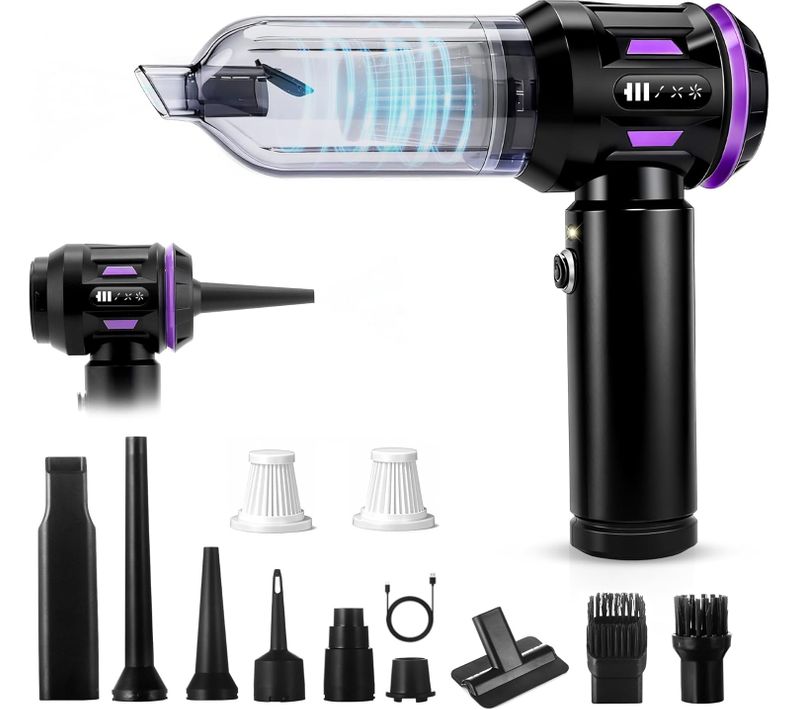 Aspirateur Balai Sans Fil 17kpa  Aspirateur De Voiture 4 En 1 Convient