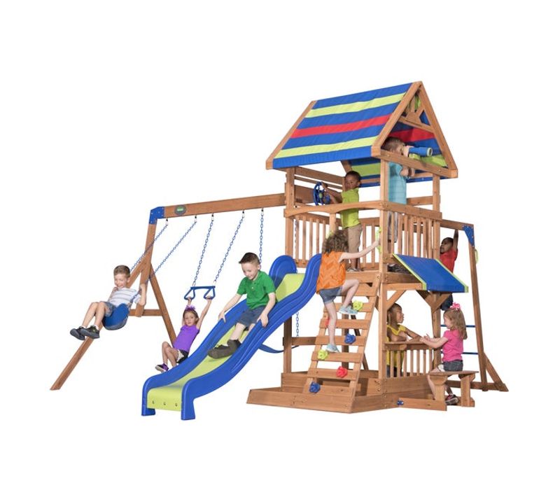 Aire De Jeux En Bois Northbrook