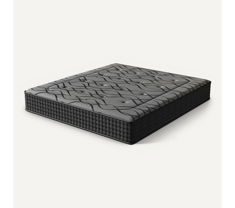 Matelas Ressorts Ensachés 140x200 Cm - 7 zones, Epaisseur 25 Cm