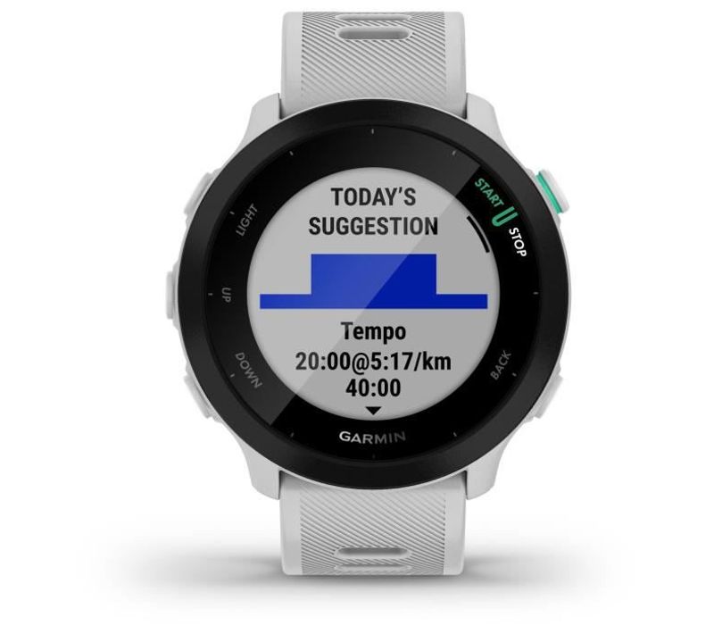 Montre Connectée Gps Forerunner 55 Blanc