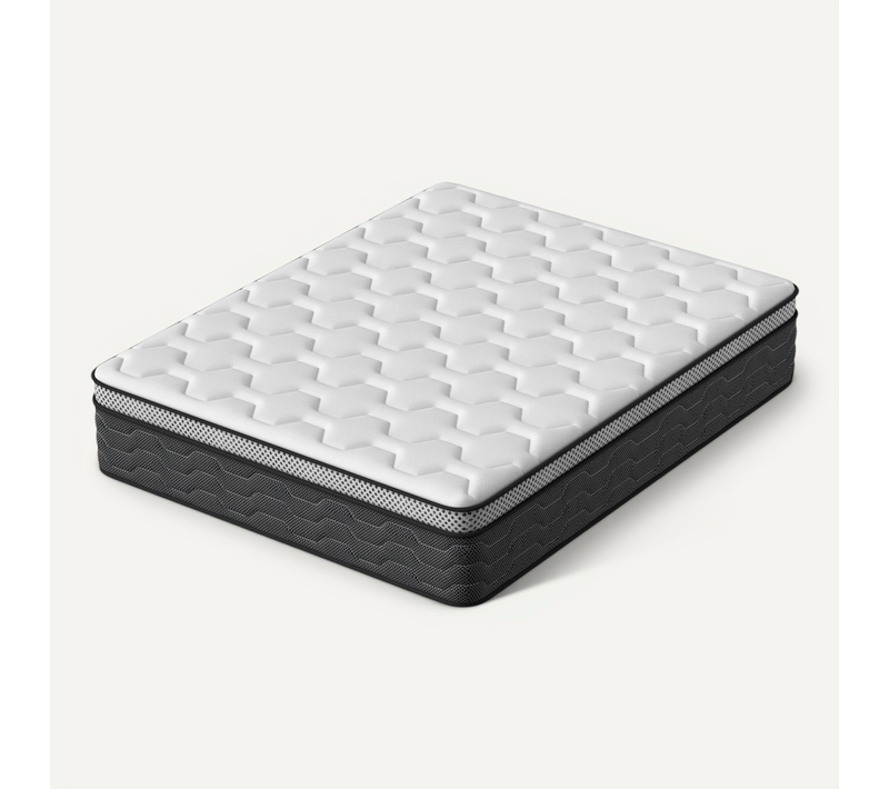 Matelas Ressorts 140x190 Cm Ccfr, 30 Cm épaisseur, Confort, 7 Zones Ergonomique